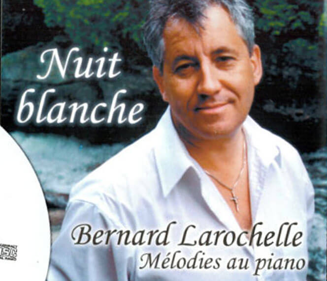 nuit blanche_mélodies au piano_bernard larochelle_cover