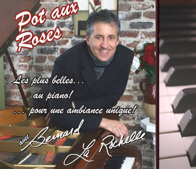 pot aux roses_mélodies au piano_bernard larochelle_cover