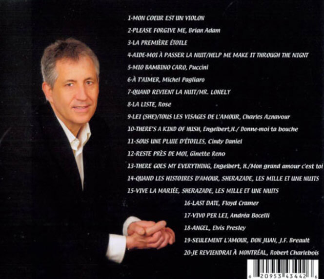 prélude à l’extase_mélodies au piano_bernard larochelle_back